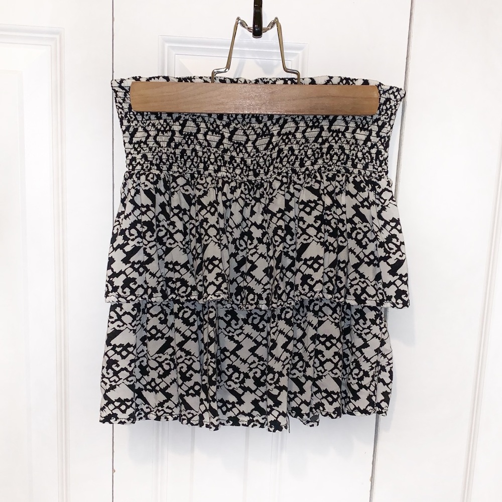 Ruffled Mini Skirt